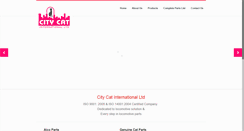 Desktop Screenshot of citycatinternational.com